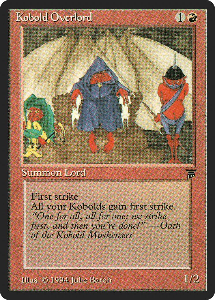 Kobold Overlord [Legends] - The Mythic Store | 24h Order Processing