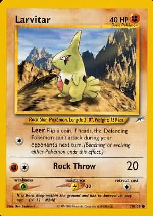 Larvitar (70/105) [Neo Destiny Unlimited] - The Mythic Store | 24h Order Processing