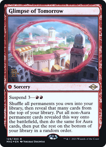Glimpse of Tomorrow [Modern Horizons 2 Prerelease Promos] - The Mythic Store | 24h Order Processing
