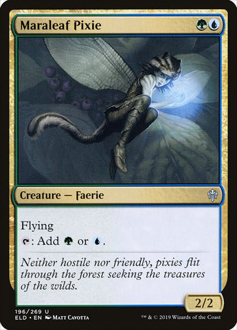 Maraleaf Pixie [Throne of Eldraine] - The Mythic Store | 24h Order Processing