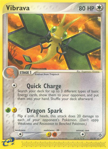 Vibrava (22/97) [EX: Dragon] - The Mythic Store | 24h Order Processing