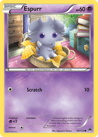 Espurr (58/122) [XY: BREAKpoint] - The Mythic Store | 24h Order Processing