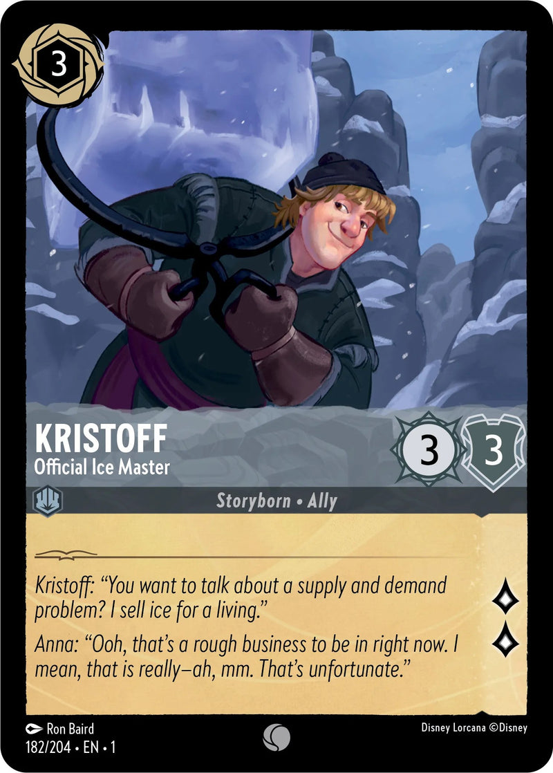 Kristoff - Official Ice Master (182/204) [The First Chapter] - The Mythic Store | 24h Order Processing