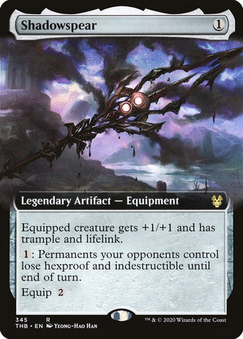 Shadowspear (Extended Art) [Theros Beyond Death] - The Mythic Store | 24h Order Processing