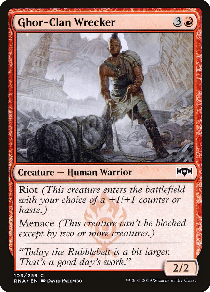 Ghor-Clan Wrecker [Ravnica Allegiance] - The Mythic Store | 24h Order Processing
