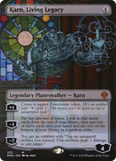 Karn, Living Legacy (Borderless) [Dominaria United] - The Mythic Store | 24h Order Processing