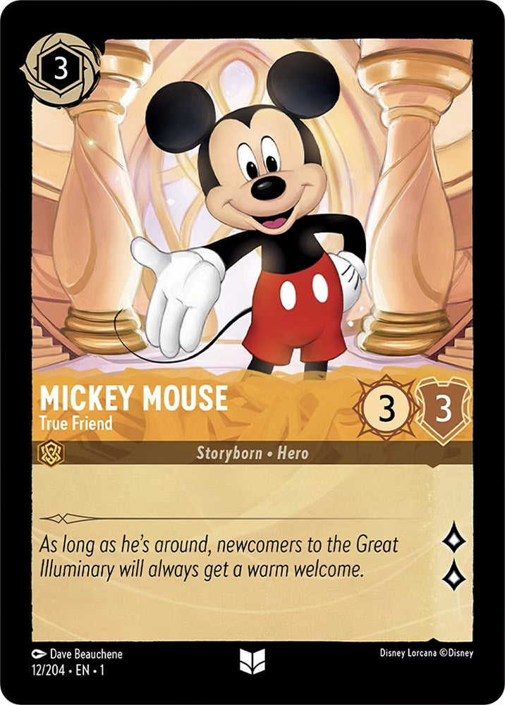 Mickey Mouse - True Friend (12/204) [The First Chapter] - The Mythic Store | 24h Order Processing