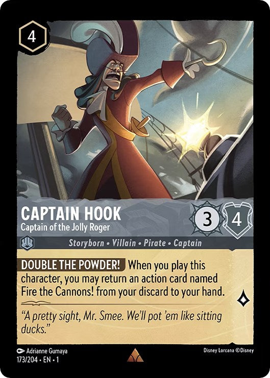 Captain Hook - Captain of the Jolly Roger (173/204) [The First Chapter] - The Mythic Store | 24h Order Processing