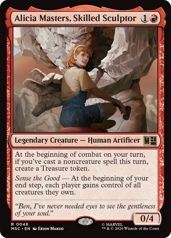 Alicia Masters, Skilled Sculptor [Marvel Super Heroes Commander] - The Mythic Store | 24h Order Processing