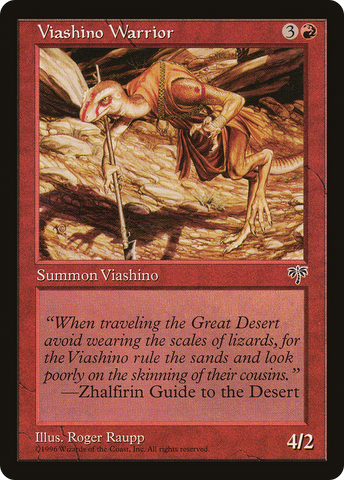 Viashino Warrior [Mirage] - The Mythic Store | 24h Order Processing