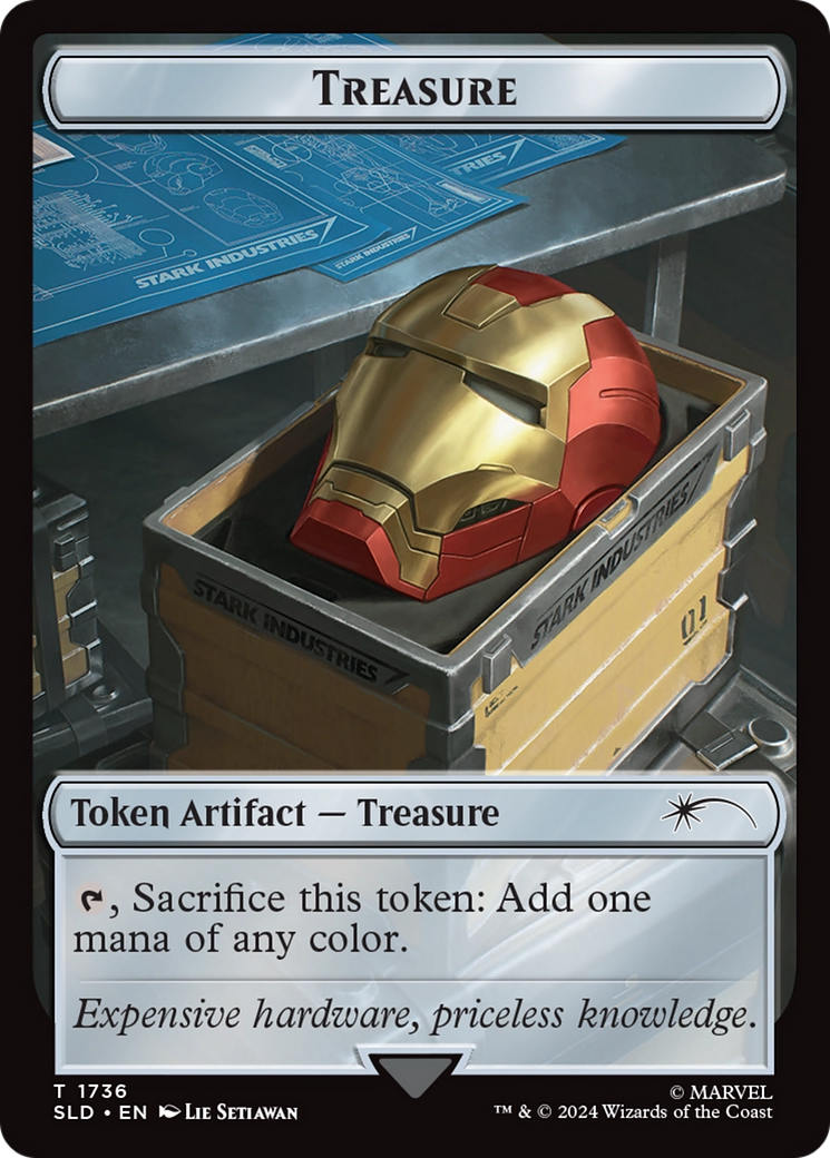 Treasure Token (1736) (Rainbow Foil) [Secret Lair Drop Series] - The Mythic Store | 24h Order Processing