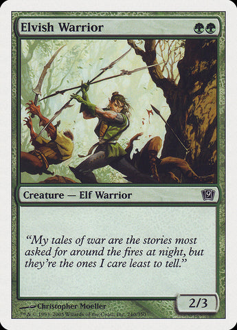 Elvish Warrior [Ninth Edition] - The Mythic Store | 24h Order Processing