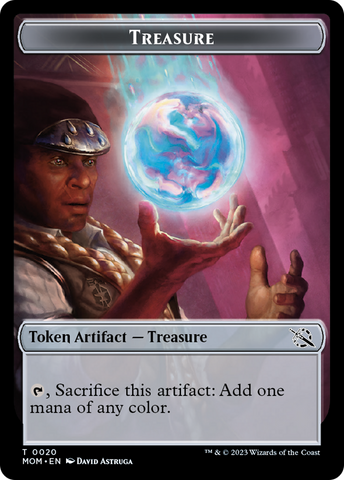 Treasure (20) // Vampire Double-Sided Token [March of the Machine Tokens] - The Mythic Store | 24h Order Processing