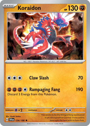 Koraidon (124/198) (Theme Deck Exclusive) [Scarlet & Violet: Black Star Promos] - The Mythic Store | 24h Order Processing