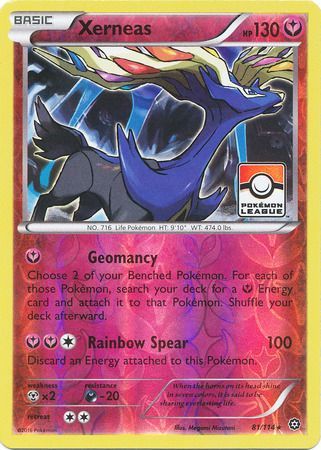 Xerneas (81/114) (Steam Siege League Promo) [XY: Steam Siege] - The Mythic Store | 24h Order Processing
