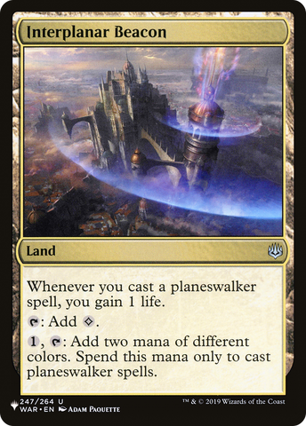 Interplanar Beacon [The List] - The Mythic Store | 24h Order Processing