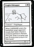 Frogkin Kidnapper [Mystery Booster Playtest Cards] - The Mythic Store | 24h Order Processing
