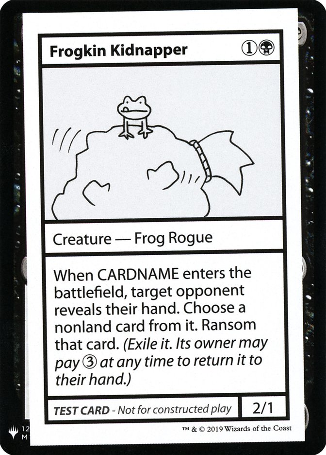 Frogkin Kidnapper [Mystery Booster Playtest Cards] - The Mythic Store | 24h Order Processing