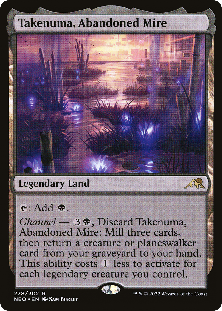 Takenuma, Abandoned Mire [Kamigawa: Neon Dynasty] - The Mythic Store | 24h Order Processing