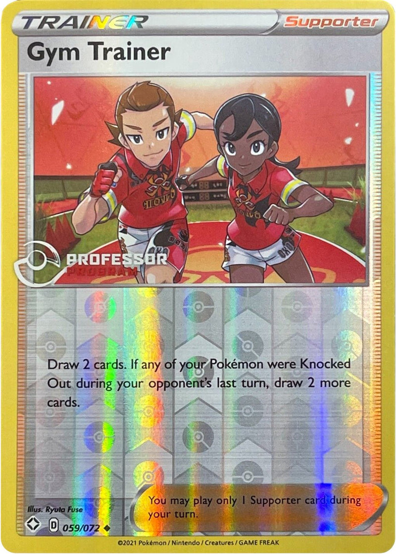 Gym Trainer (059/072) (Professor Program Promo) [Sword & Shield: Shining Fates] - The Mythic Store | 24h Order Processing