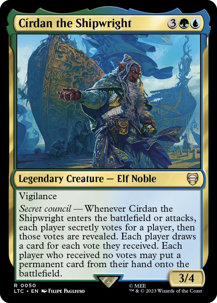 Cirdan the Shipwright [The Lord of the Rings: Tales of Middle-Earth Commander] - The Mythic Store | 24h Order Processing