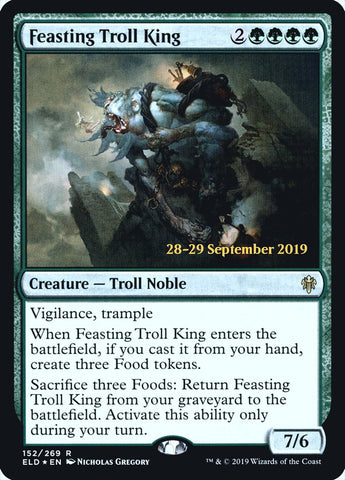 Feasting Troll King [Throne of Eldraine Prerelease Promos] - The Mythic Store | 24h Order Processing
