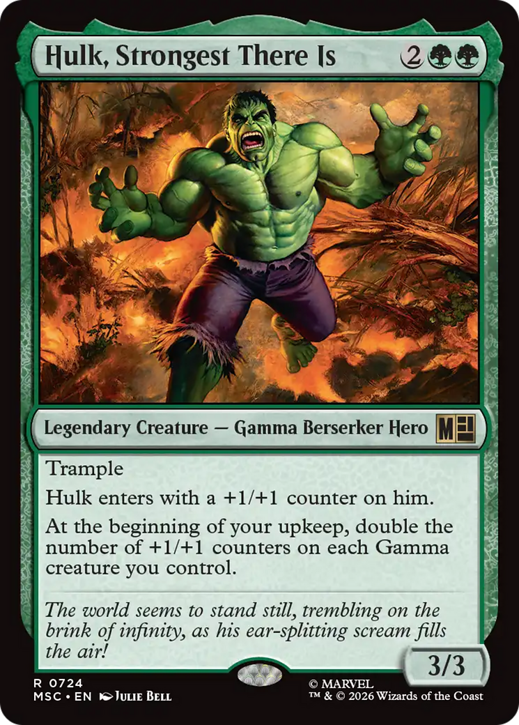 Hulk, Strongest There Is [Marvel Super Heroes Commander] - The Mythic Store | 24h Order Processing