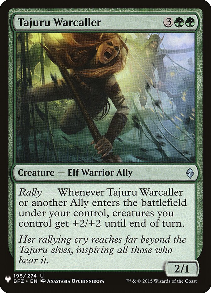 Tajuru Warcaller [Mystery Booster] - The Mythic Store | 24h Order Processing