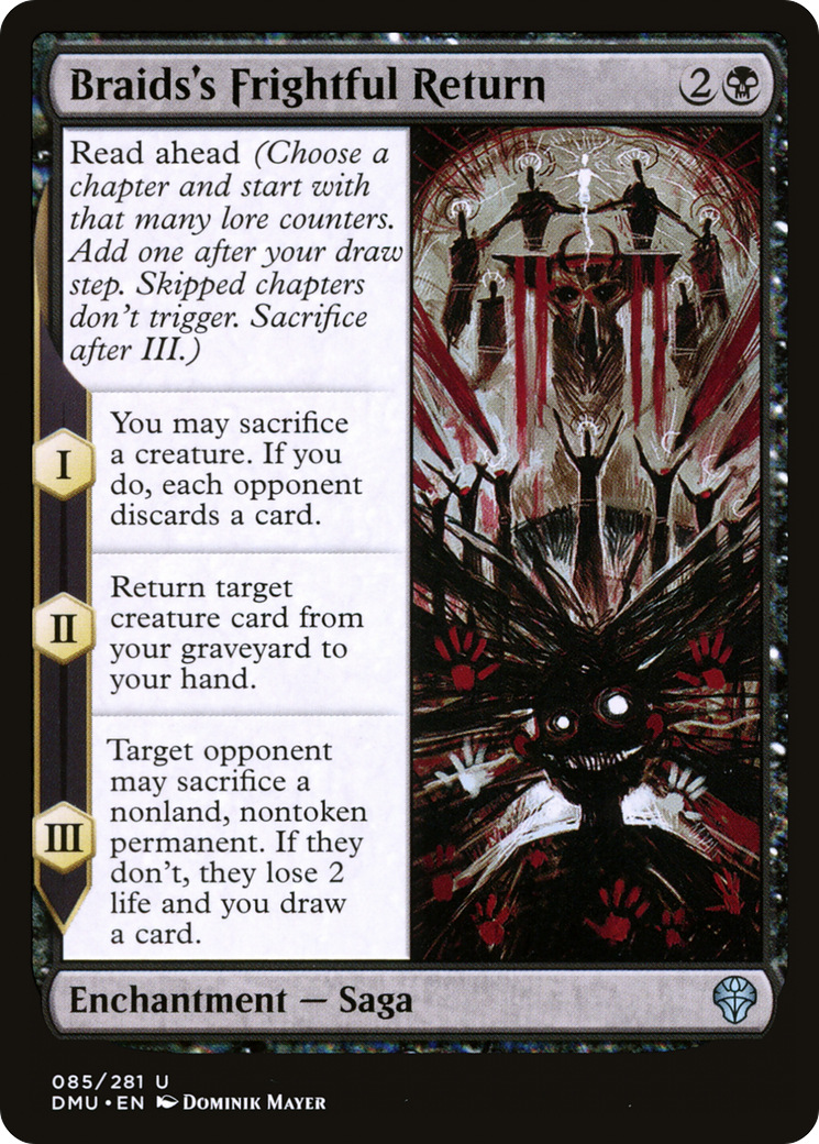 Braids's Frightful Return [Dominaria United] - The Mythic Store | 24h Order Processing
