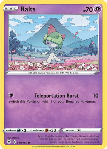 Ralts (060/189) [Sword & Shield: Astral Radiance] - The Mythic Store | 24h Order Processing