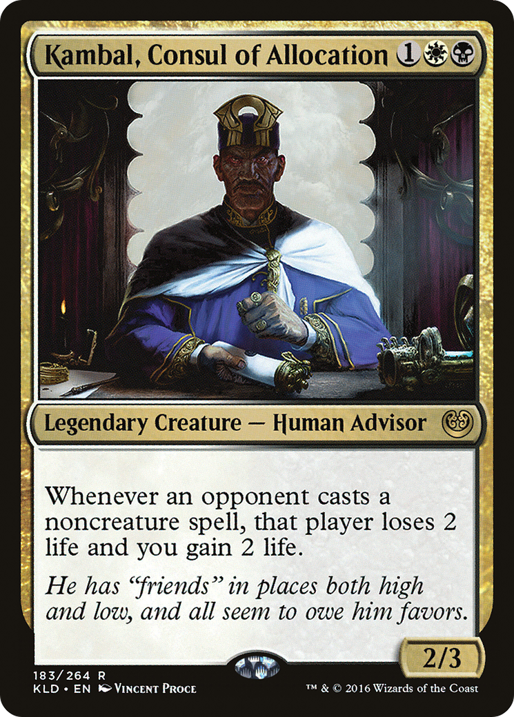 Kambal, Consul of Allocation [Kaladesh] - The Mythic Store | 24h Order Processing