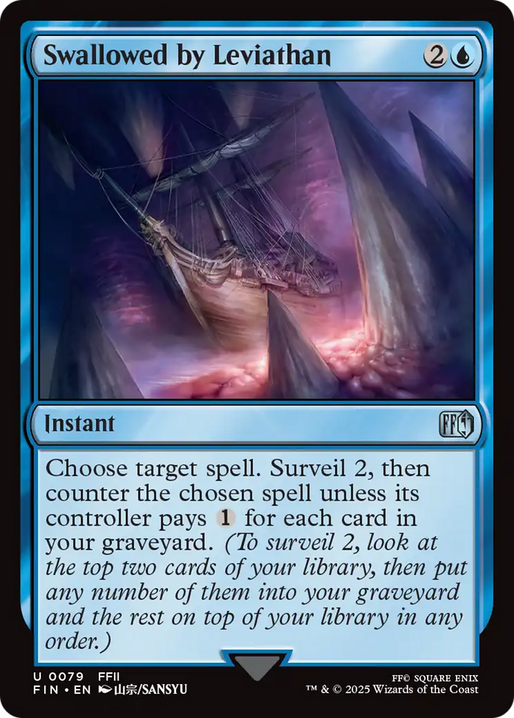 Swallowed by Leviathan [FINAL FANTASY] - The Mythic Store | 24h Order Processing