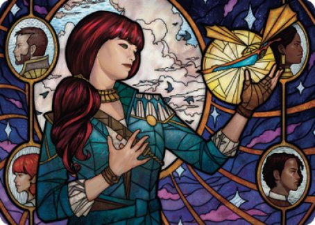 Jhoira, Ageless Innovator Art Card [Dominaria United Art Series] - The Mythic Store | 24h Order Processing