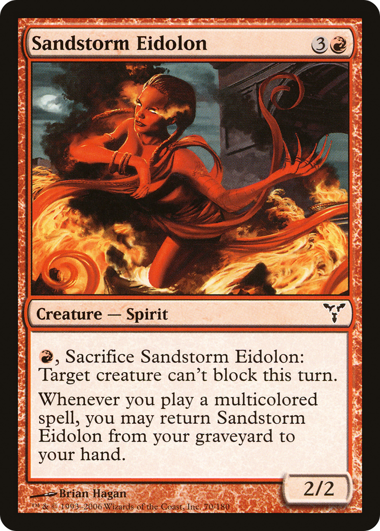 Sandstorm Eidolon [Dissension] - The Mythic Store | 24h Order Processing