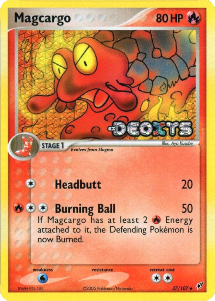 Magcargo (37/107) (Stamped) [EX: Deoxys] - The Mythic Store | 24h Order Processing