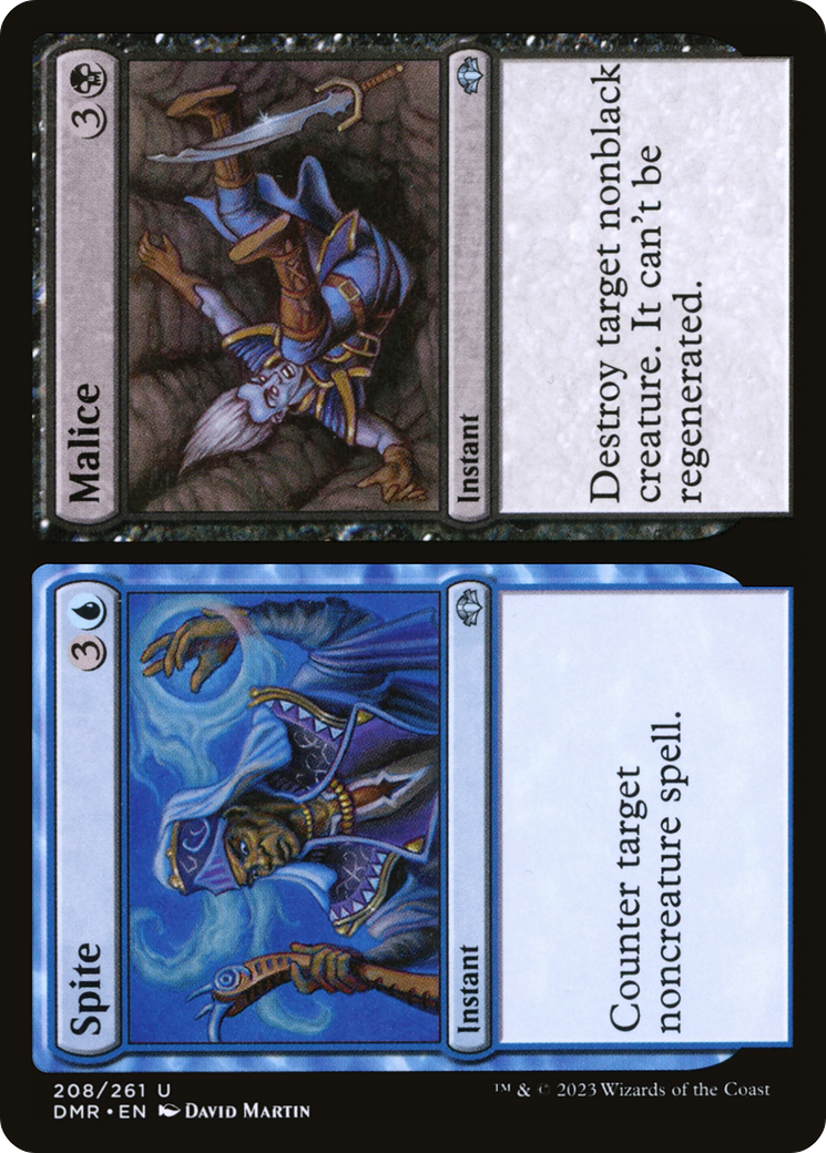 Spite // Malice [Dominaria Remastered] - The Mythic Store | 24h Order Processing