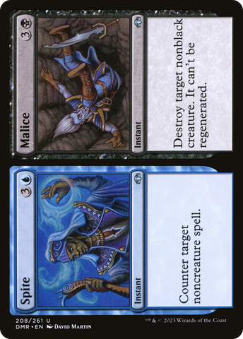 Spite // Malice [Dominaria Remastered] - The Mythic Store | 24h Order Processing