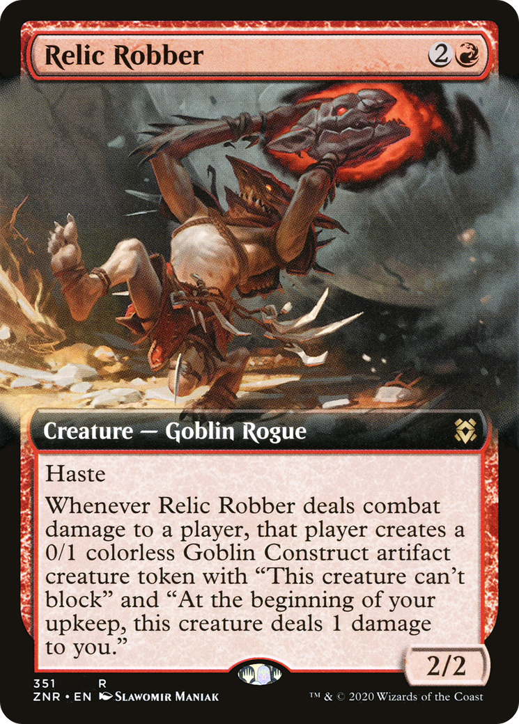 Relic Robber (Extended Art) [Zendikar Rising] - The Mythic Store | 24h Order Processing