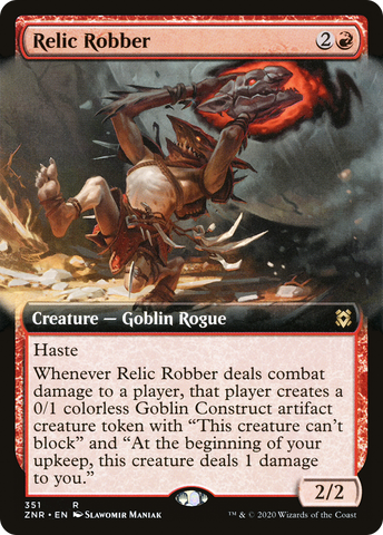 Relic Robber (Extended Art) [Zendikar Rising] - The Mythic Store | 24h Order Processing