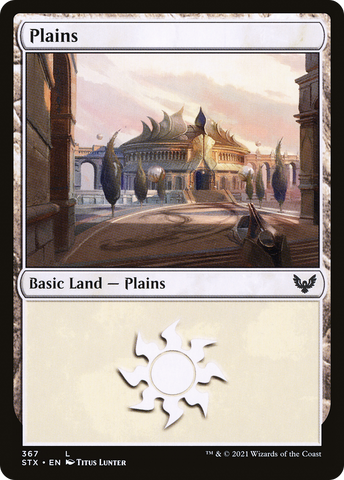 Plains (367) [Strixhaven: School of Mages] - The Mythic Store | 24h Order Processing
