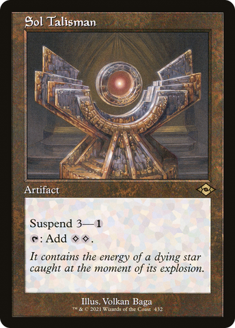Sol Talisman (Retro) [Modern Horizons 2] - The Mythic Store | 24h Order Processing