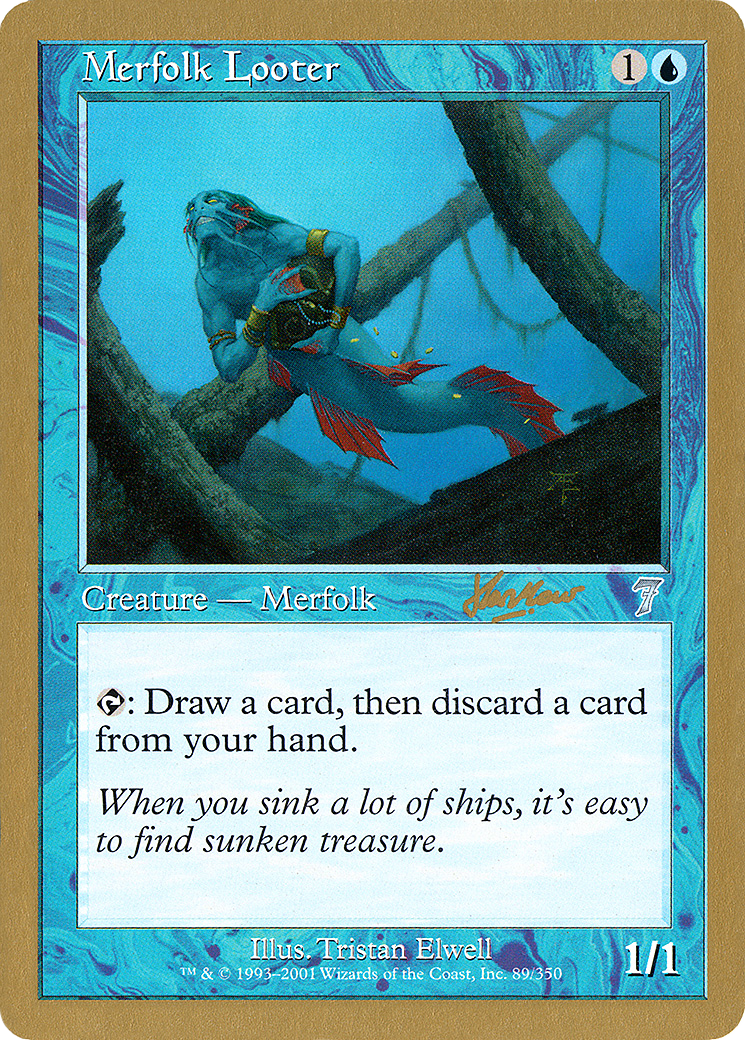Merfolk Looter (Sim Han How) [World Championship Decks 2002] - The Mythic Store | 24h Order Processing