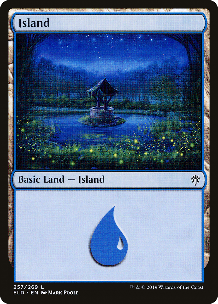 Island (257) [Throne of Eldraine] - The Mythic Store | 24h Order Processing