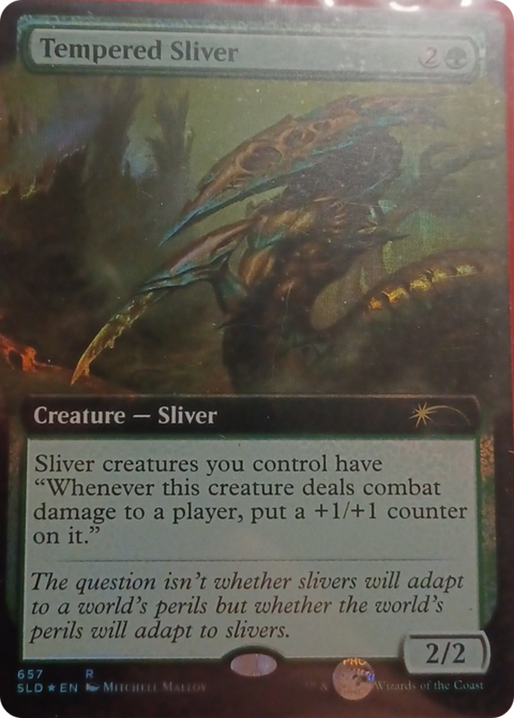 Tempered Sliver (Extended Art) [Secret Lair Drop Promos] - The Mythic Store | 24h Order Processing