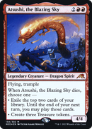 Atsushi, the Blazing Sky [Kamigawa: Neon Dynasty Prerelease Promos] - The Mythic Store | 24h Order Processing