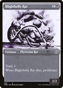 Blightbelly Rat (Showcase Ichor) [Phyrexia: All Will Be One] - The Mythic Store | 24h Order Processing