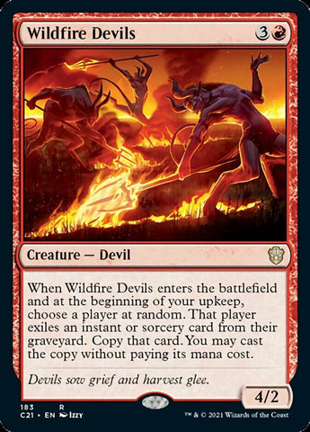 Wildfire Devils [Commander 2021] - The Mythic Store | 24h Order Processing