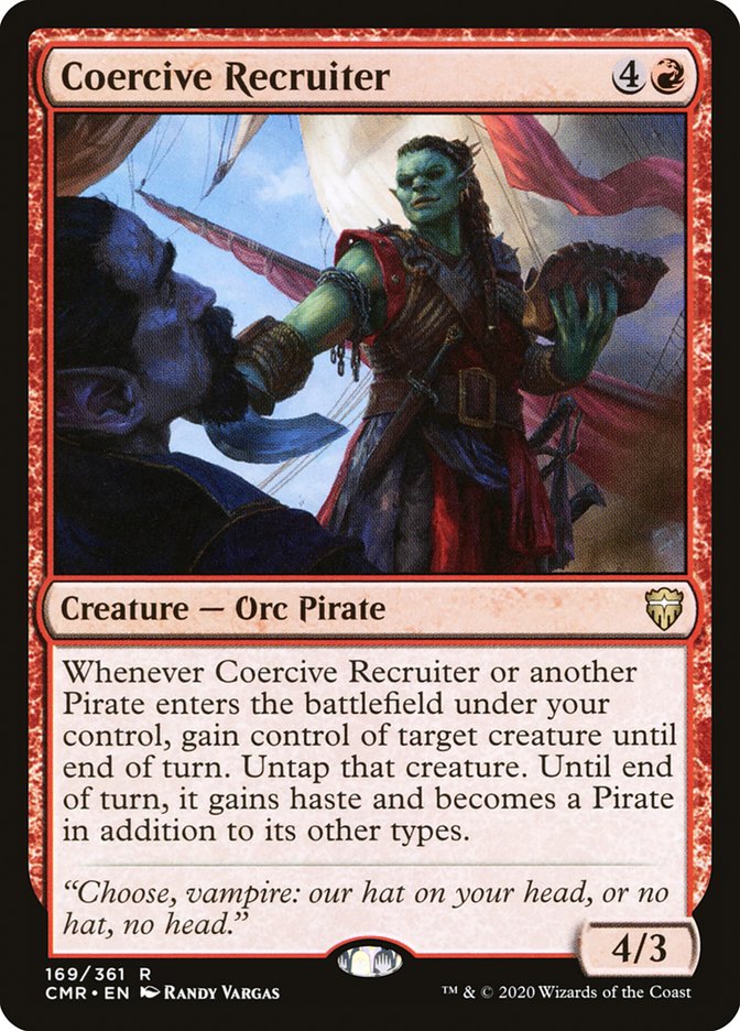 Coercive Recruiter [Commander Legends] - The Mythic Store | 24h Order Processing