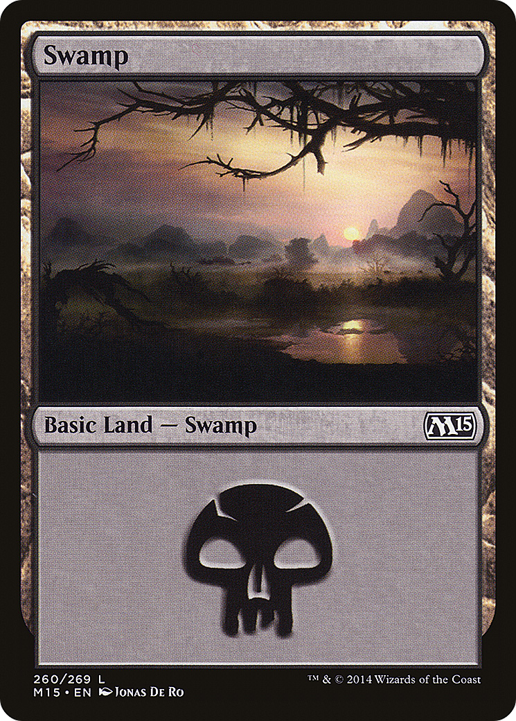 Swamp (260) [Magic 2015] - The Mythic Store | 24h Order Processing