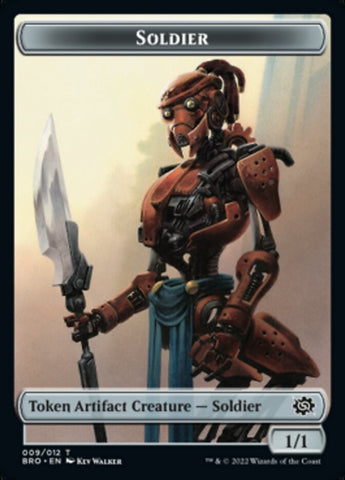 Soldier Token (009) [The Brothers' War Tokens] - The Mythic Store | 24h Order Processing